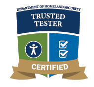 DHS Trusted Tester for Web, certified